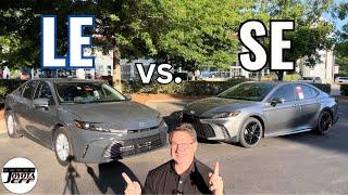 2025 Camry LE vs SE: it's a Next-Gen Battle!