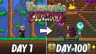 I Spent 100 Days In Terraria CALAMITY and Here's What Happened