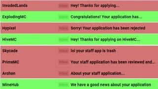 I APPLIED FOR STAFF on 50 MINECRAFT SERVERS (IT WORKED)