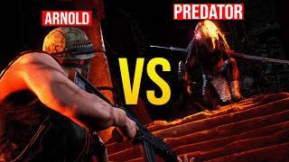 NEW Feral Predator Spear vs Arnold 1v1 in Predator Hunting Grounds