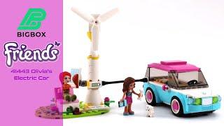 LEGO Friends • 41443 Olivia's Electric Car • LEGO Speed Build HD