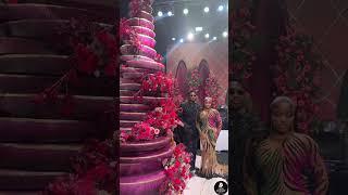 21ft inches cake! wow #NaijaShorts#CelebrityGist#VeekeeJames#NaijaCelebs#GlamMoments#viralvideo