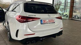 C43 AMG 408 PS Cold Start Sound - Mercedes C43 AMG 408 PS Emotion Start