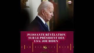 VISION️RÉVÉLATION SUR LE PRESIDENT JOE BIDEN (USA)