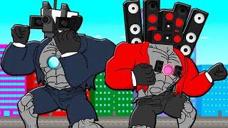 ALL SERIES MUSCLE BOSSES CAMERAMAN & SPEAKERMAN! Skibidi Toilets Cartoon Animation