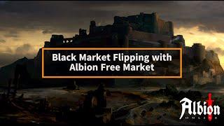 Albion Online Black Market Flipping 1.1 Million Profit in 9 minutes