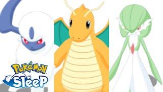 Harpie King's Absol, Dragonite & Gardevoir (to be?) - Pokémon Sleep Reviews Ep. 11