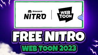 How to Get Free Nitro 2023 | Discord Webtoon Promotion