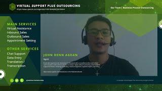 John Denn Agdan l Virtual Support Plus Outsourcing