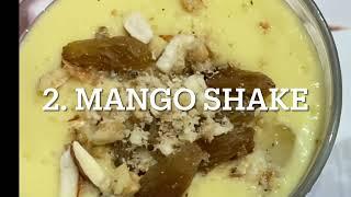 Mango and banana shake by Nehas Tierra