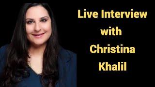 Interview with Christina Khalil, Green Party Candidate for US Senate in New Jersey