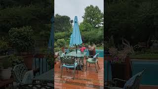 We are supposed to get over an inch of rain within a few hours! #gardening