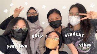 year two poly student vibes  : vlog | emelia