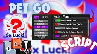 [NEW!] BEST Roblox Pets Go Script GUI: OP Auto Farm | Insta Roll +MORE