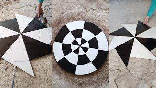 Rond design kaise banaen¥ Best Rond China tile design ¥ Karim radouan