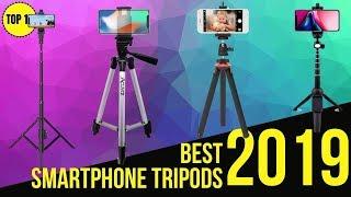 Top 10: Best Smartphone Tripods on 2019 / Mobile Phone Tripod & Selfie Stick for iPhone, Android