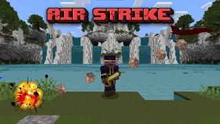 Airstrikes with Command Blocks! (Minecraft Bedrock Tutorial)