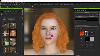 Daz to Character Creator 3 - Hair change to accessory to help position