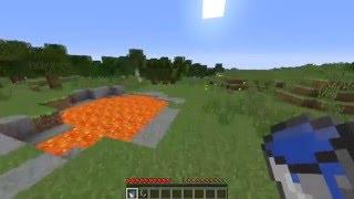 Minecraft How to Make a Nether Portal with a Bucket