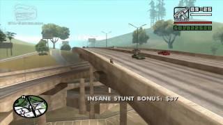 GTA San Andreas - Walkthrough - Unique Stunt Jump #18 - Mulholland Intersection (Los Santos)