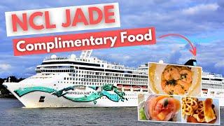 How good is the included food on Norwegian Jade?