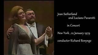 Joan Sutherland and Luciano Pavarotti in Concert / Bonynge - NY,  22 January 1979 - Telecast