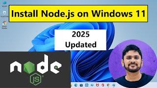 How to Install Node.js on Windows 11 | Amit Thinks | Updated 2025