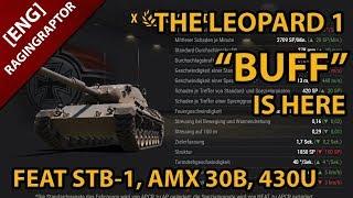 The Leopard 1 "BUFF" is here, feat. AMX 30B, STB-1, Obj. 430U and Obj. 430