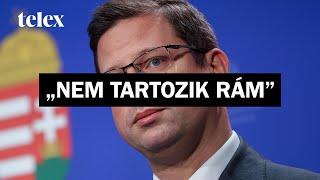 Gulyás Gergely színvonaltalannak érzi azt, hogy a TV2 Magyar Péter péniszét mutogatta