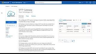 How to set up SFTP Gateway for Azure (old versions)