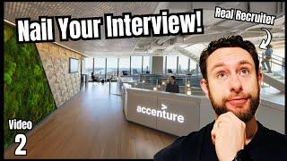 Accenture Behavioral Interview Questions and Answers - How to Get Hired at Accenture