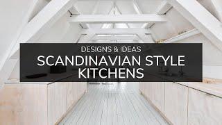 20+ Scandinavian Style Kitchens - Designs & Ideas