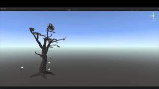 Unity Custom Tree Importer – Preview: Baked Pivots