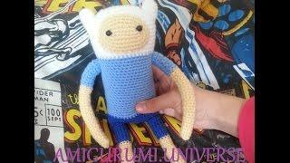 Tutorial muñeco de FINN de Hora de Aventuras de ganchillo, por Amigurumi Universe. Adventure Time!