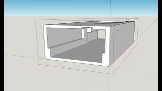 Separating a 3D model by cutting with a plane | SketchUp