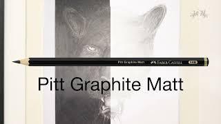 Pitt Graphite Matt effect comparison | Faber-Castell