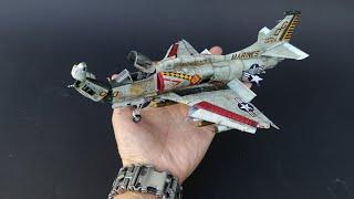 Douglas A-4M Skyhawk 1/48 (MagicFactory) Everything open out of the box Build and final reveal