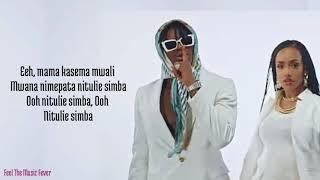 Tanasha X Diamond Platnumz - Gere (Lyrics)