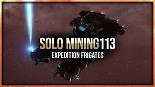 Eve Online - Expedition Frigates - Solo Mining - Episode 113