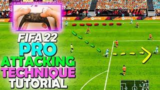 WIN MORE GAMES with this PRO ATTACKING TECHNIQUE in FIFA 22 | FIFA 22 ATTACKING TUTORIAL