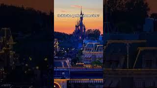 The BEST room view at Disneyland Paris