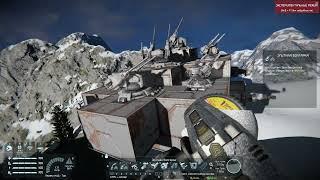 Space Engineers, безсмертный корабль, самовостанавливающийся боевой корабль