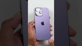 iPhone 14 Pro Max Deep Purple Unboxing  | #Shorts