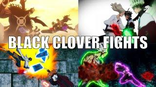 Top 20 Black Clover Fights