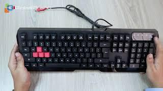 A4Tech Bloody Q135 Illuminate Gaming Keyboard | Global Brand Pvt Ltd