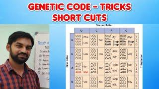 Genetic code - Tricks and Short cuts | Molecular biology | Tamil
