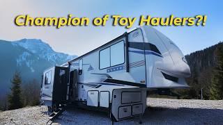 The Most ELITE Toy Hauler of 2025?! 2025 Forest River Rogue Armored 351G2 | RV Review