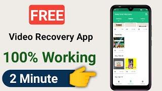 Deleted Video Recovery: restore videos for Android - Download