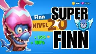 FINN MAX LEVEL | NIVEL 20 | CON TODOS LOS PODERES INVENCIBLE| #zooba #zoobagameplay