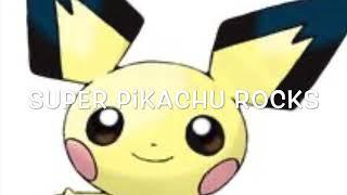 Super Pikachu rocks logo